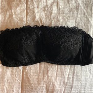 Lace black bandeau